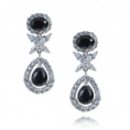 Серьги Серебро 925 шпинель синт, циркон 025 352 01 21lsk-00019 2010 г инфо 5785w.