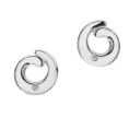 Серьги из серебра с бриллиантами Hot diamonds DE212 2009 г инфо 6199w.