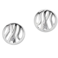 Серьги из серебра с бриллиантами Hot diamonds DE222 2009 г инфо 6238w.