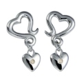 Серьги из серебра с бриллиантами Hot diamonds de157 2009 г инфо 6252w.