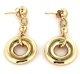 Серьги с золотым покрытием 42A12NA058 2010 г инфо 6433w.