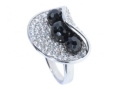 Кольцо, серебро 925, оникс,циркон 012 02 21-03413 2010 г инфо 7005w.