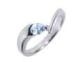 Кольцо, серебро 925, топаз 002 02 21-02495 2010 г инфо 7138w.