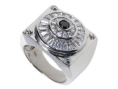 Кольцо, серебро 925, циркон 912 02 21-03964 2009 г инфо 7192w.